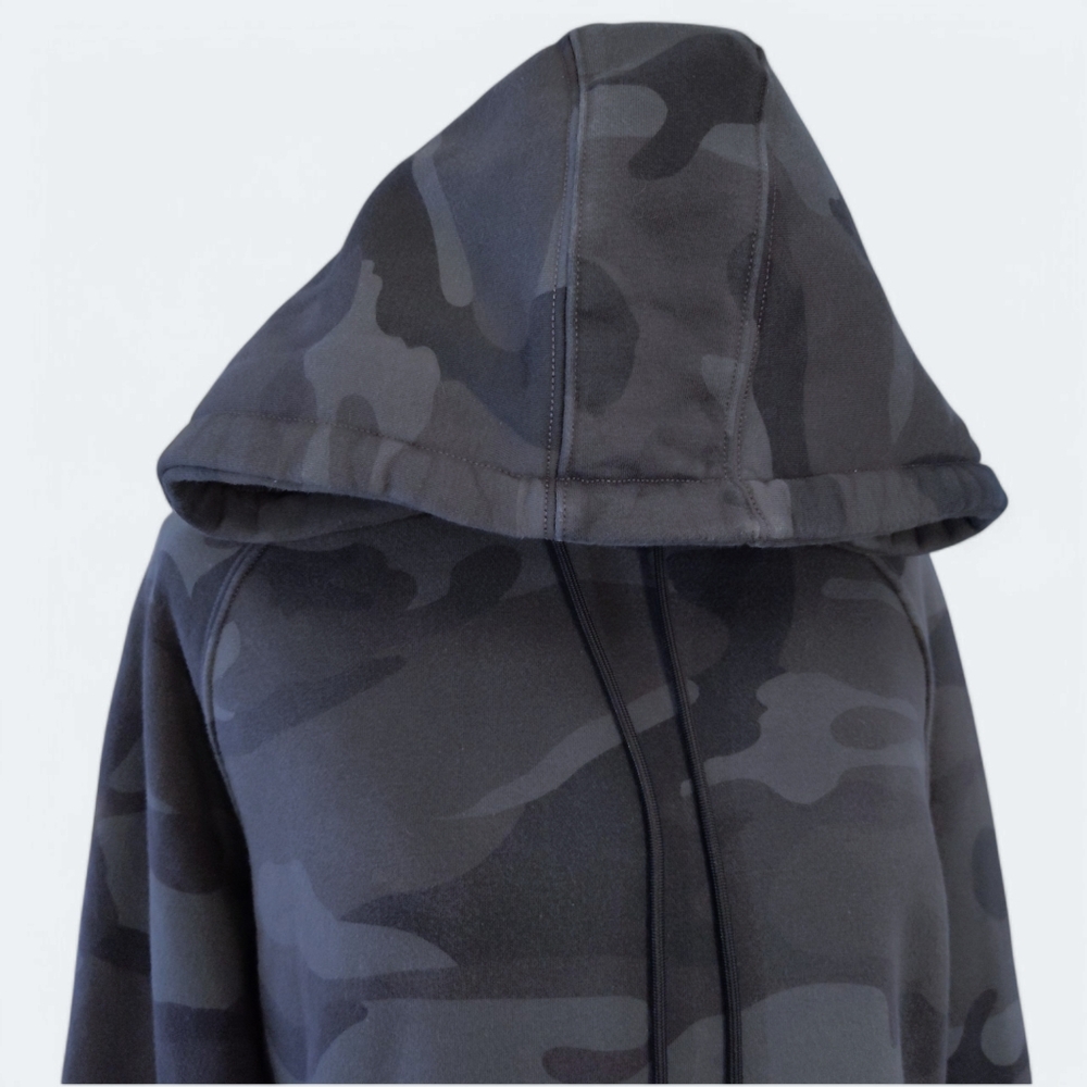 Camo Drawstring Hoodie Size Small CSG - Picture 5 of 9